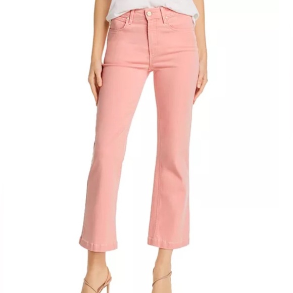 PAIGE Blush Atley Ankle Flare Jeans - Picture 1 of 11